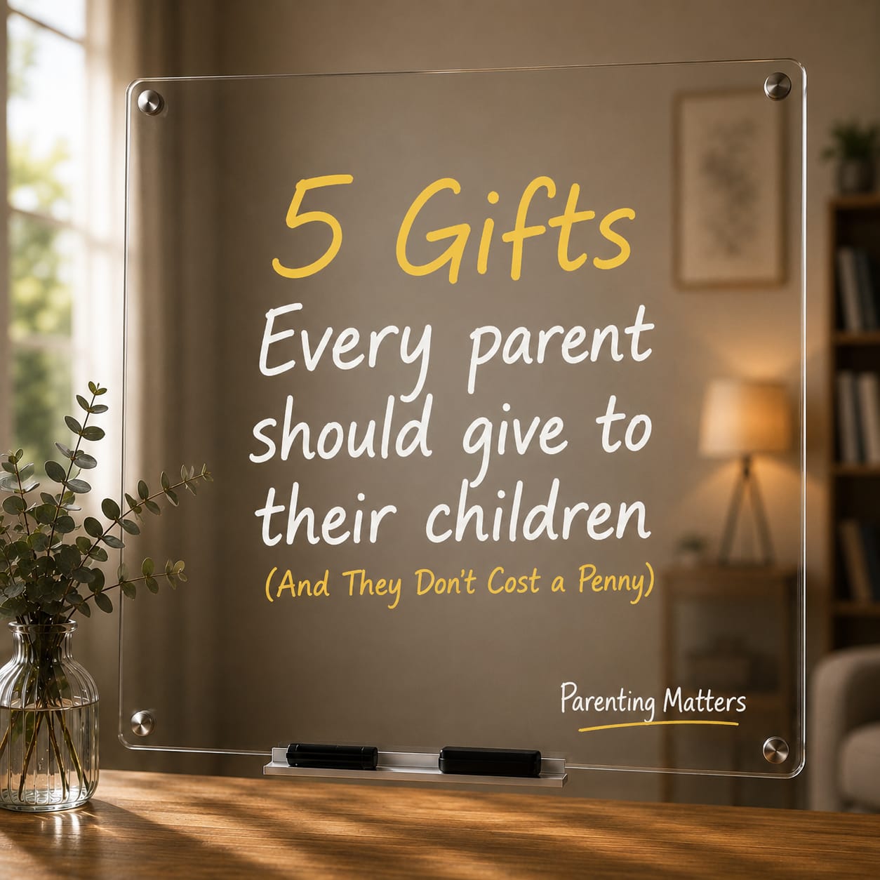 The 5 Emotional Gifts Every Teen Needs (That Money Can’t Buy)